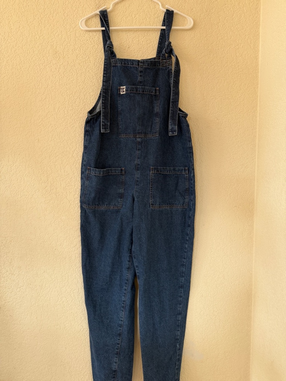 Lucy and Yak Long Denim Overalls - Small Long - Picture 2 of 7
